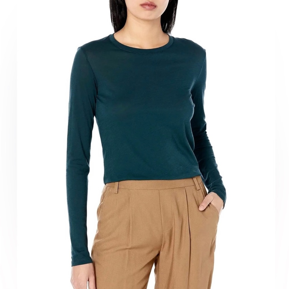 NWT Vince Pima cotton long sleeve tee - XS